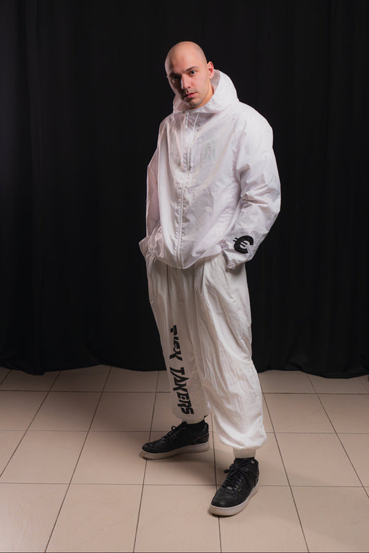 Мъжки екип "RI$K TAK€RS" - Premium White