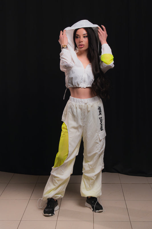 Женски екип "RI$K TAK€RS" - Premium White